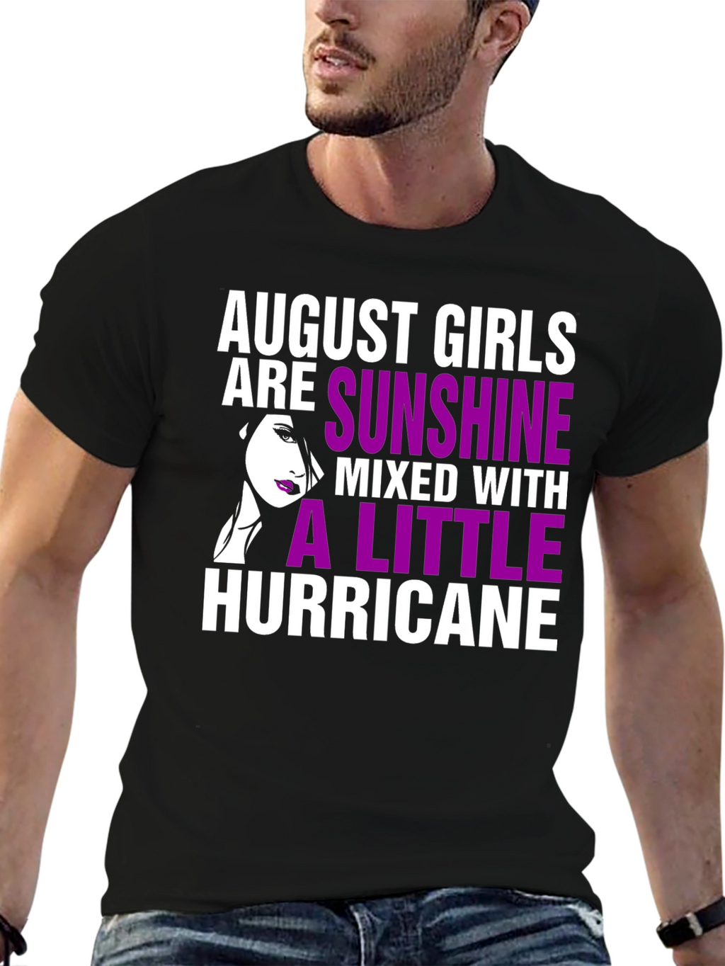 August Girls Sunshine Hurricane Graphic Tee