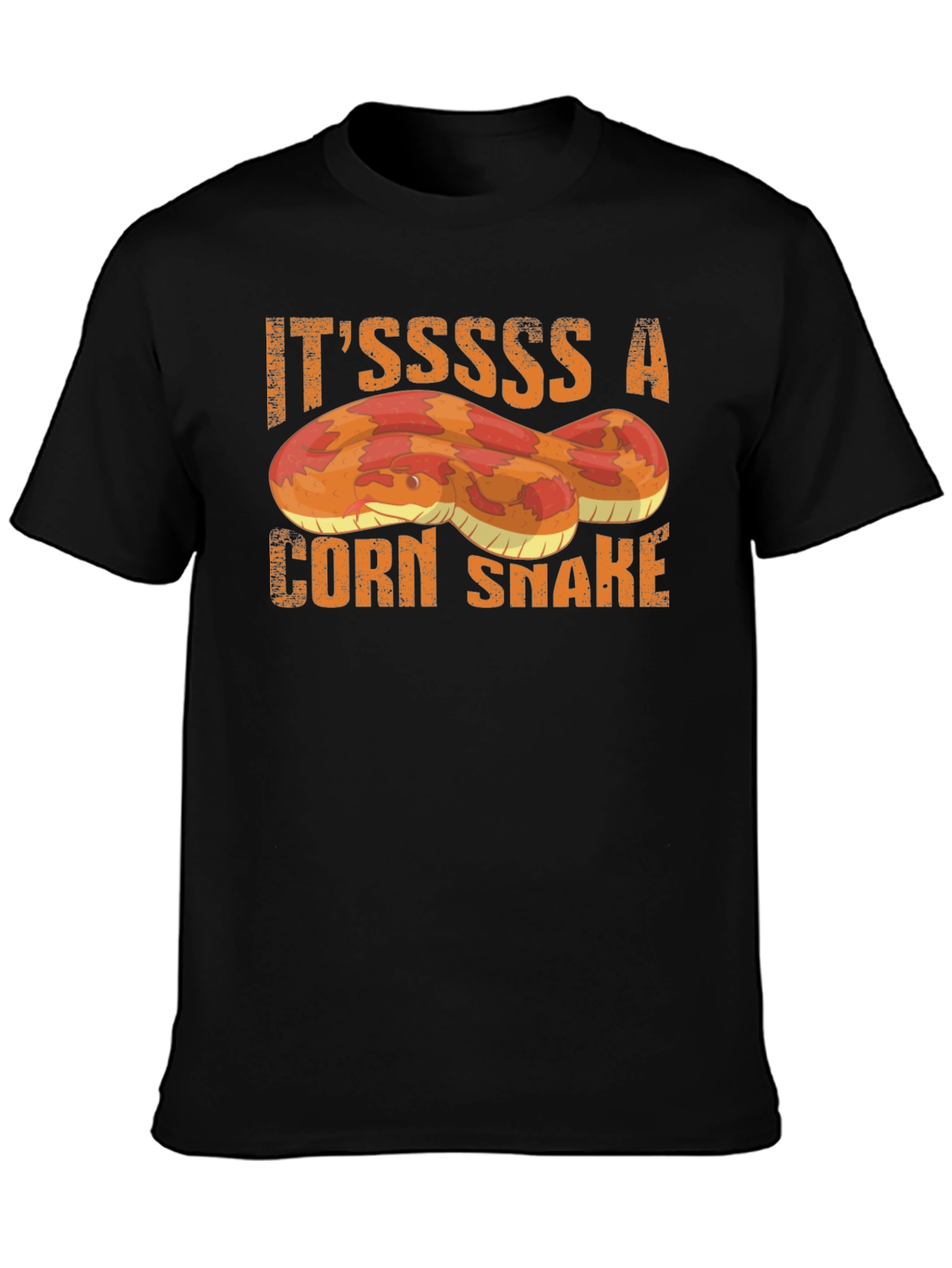 Itsssss a Corn Snake T-Shirt Funny Snake Lover Tee
