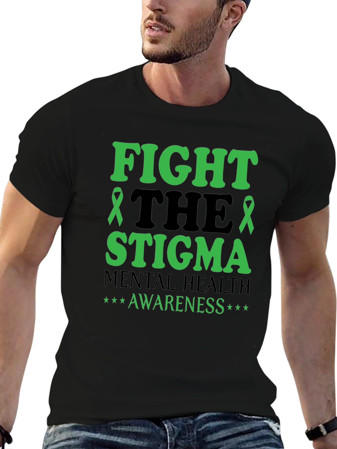 Fight The Stigma Mental Health Awareness T-Shirt