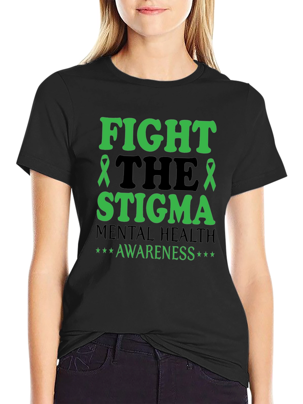 Fight The Stigma Mental Health Awareness T-Shirt