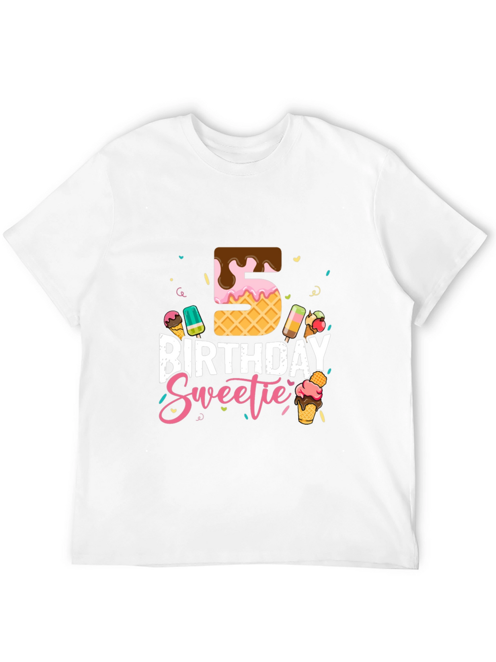 5th Birthday Sweetie T-Shirt