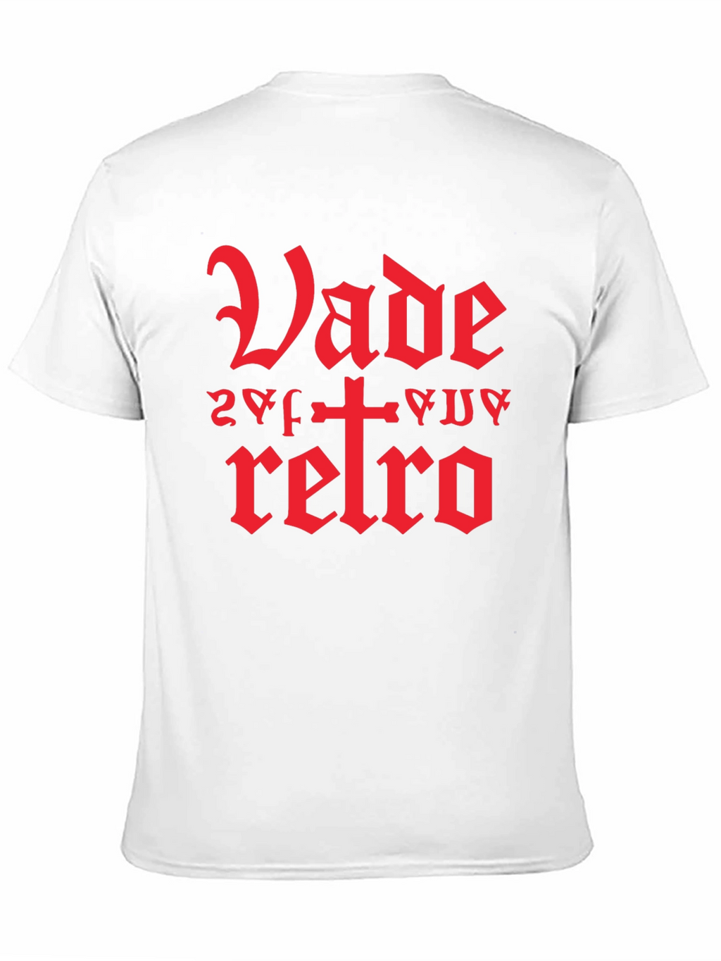 Vade Retro Graphic Tee - Stylish Gothic Design