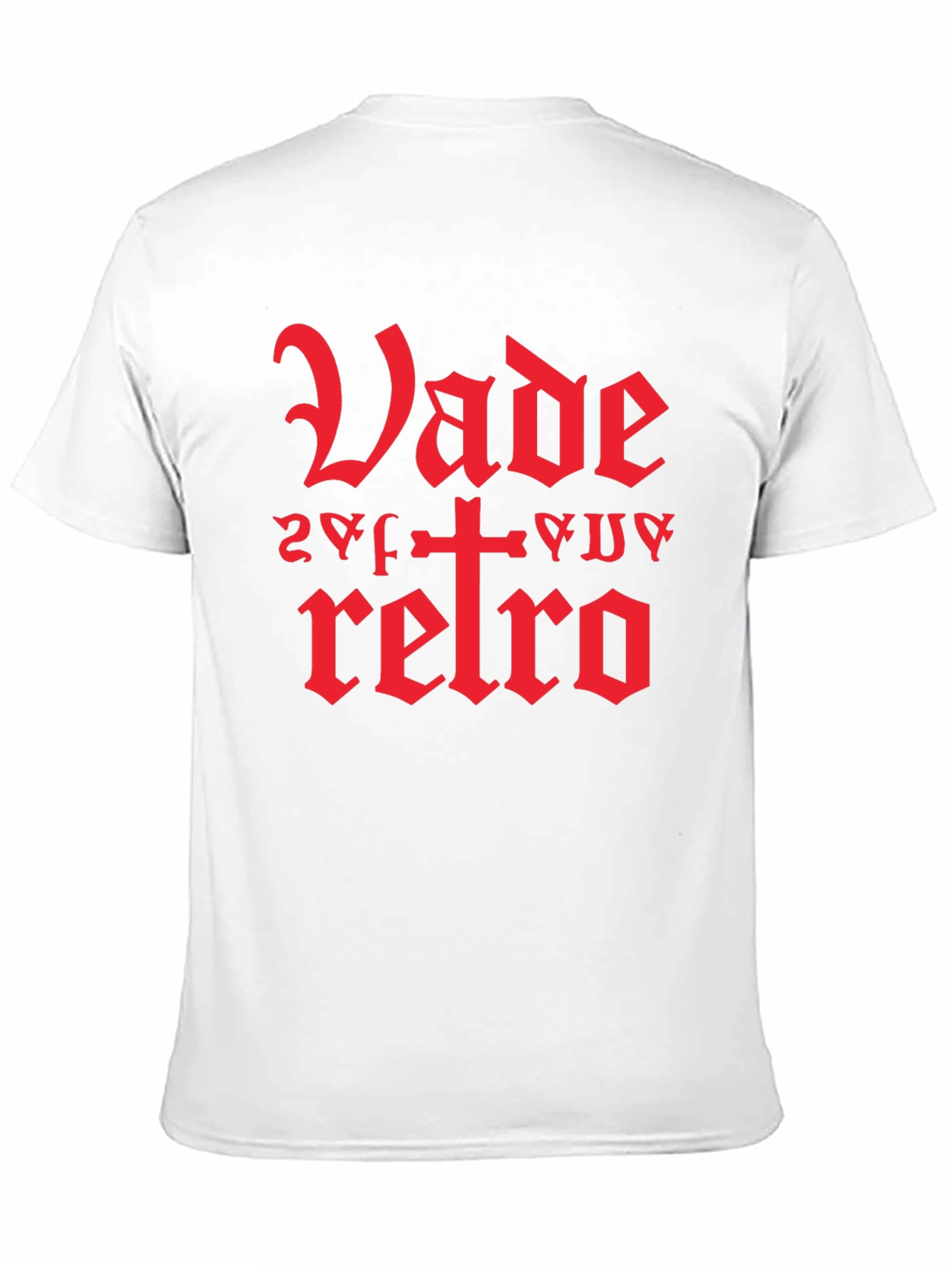 Vade Retro Graphic Tee - Stylish Gothic Design