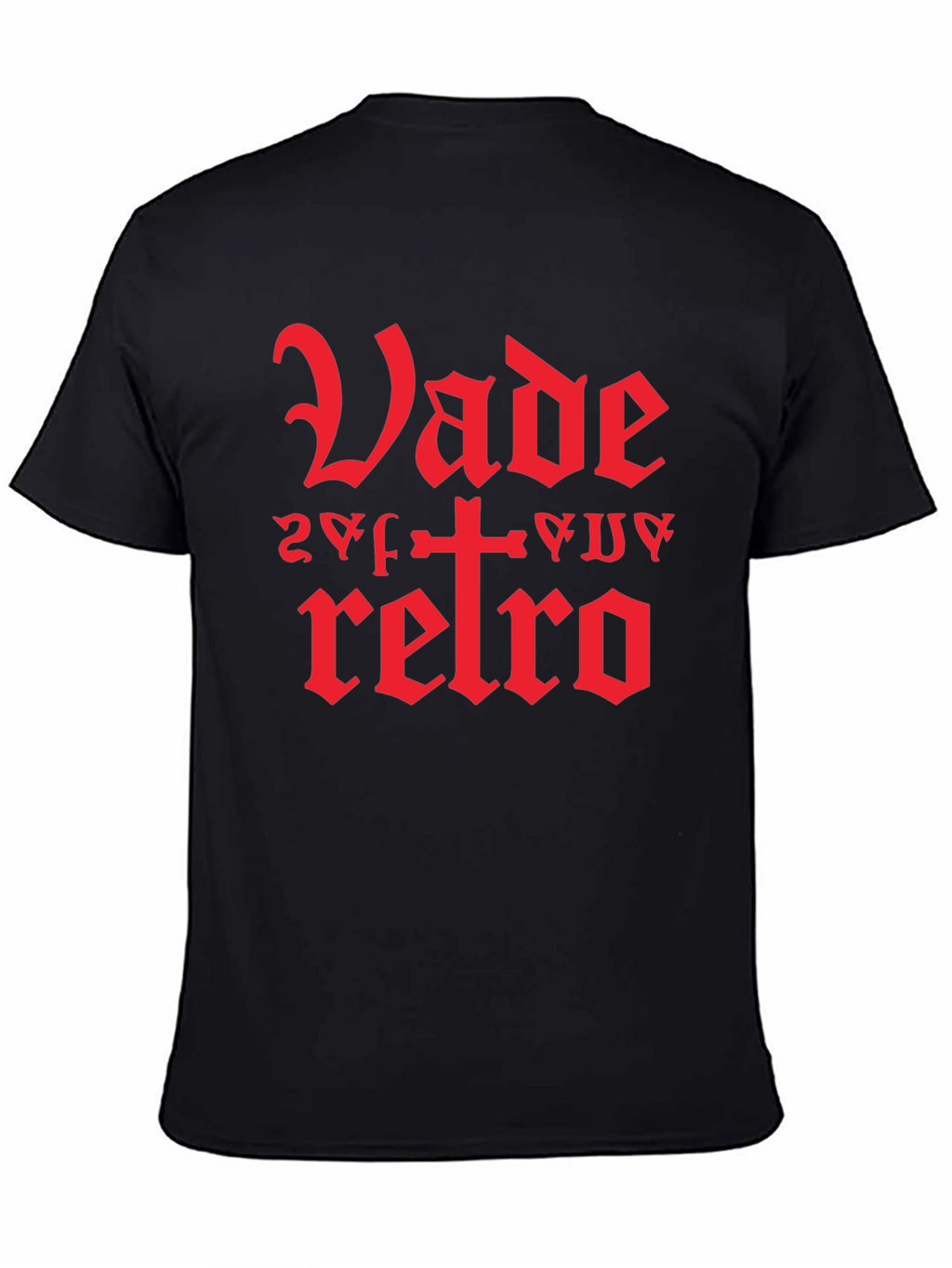 Vade Retro Graphic Tee - Stylish Gothic Design