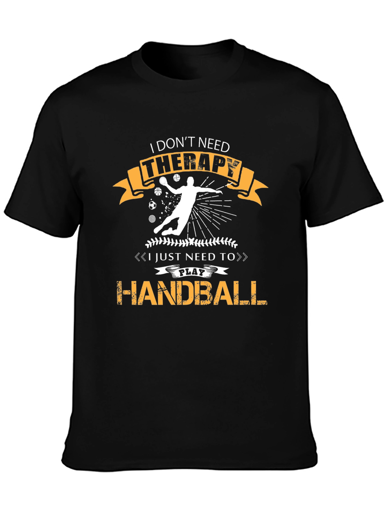 Handball Therapy Graphic T-Shirt