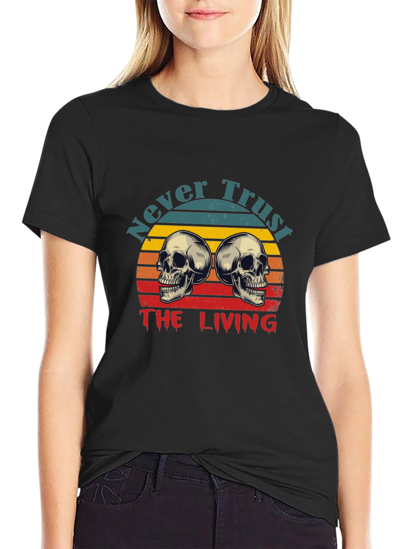 Never Trust the Living Graphic T-Shirt