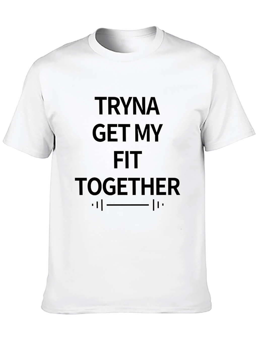 Fit Together Black T-Shirt
