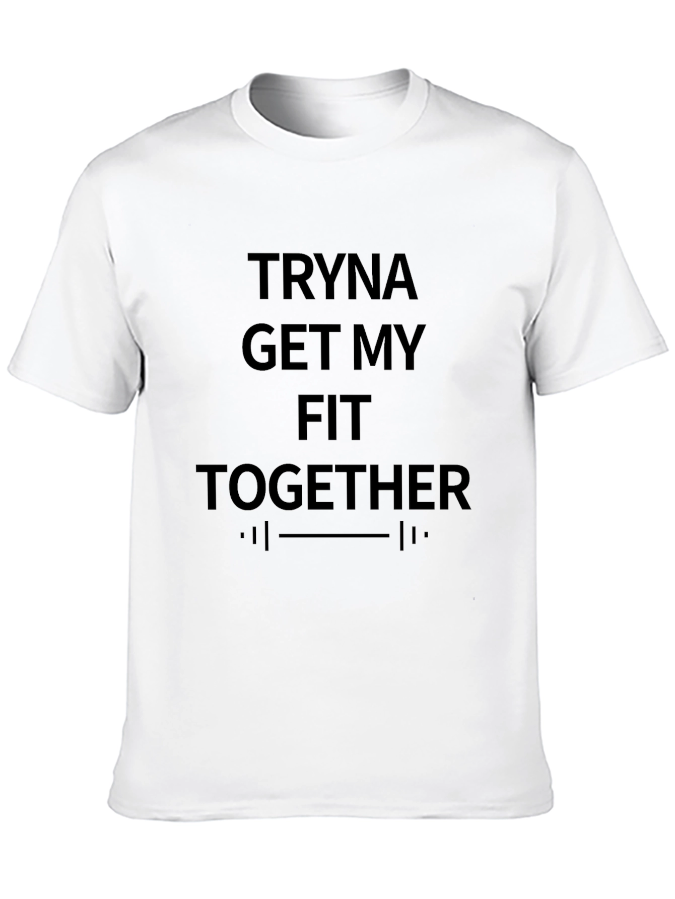 Fit Together Black T-Shirt