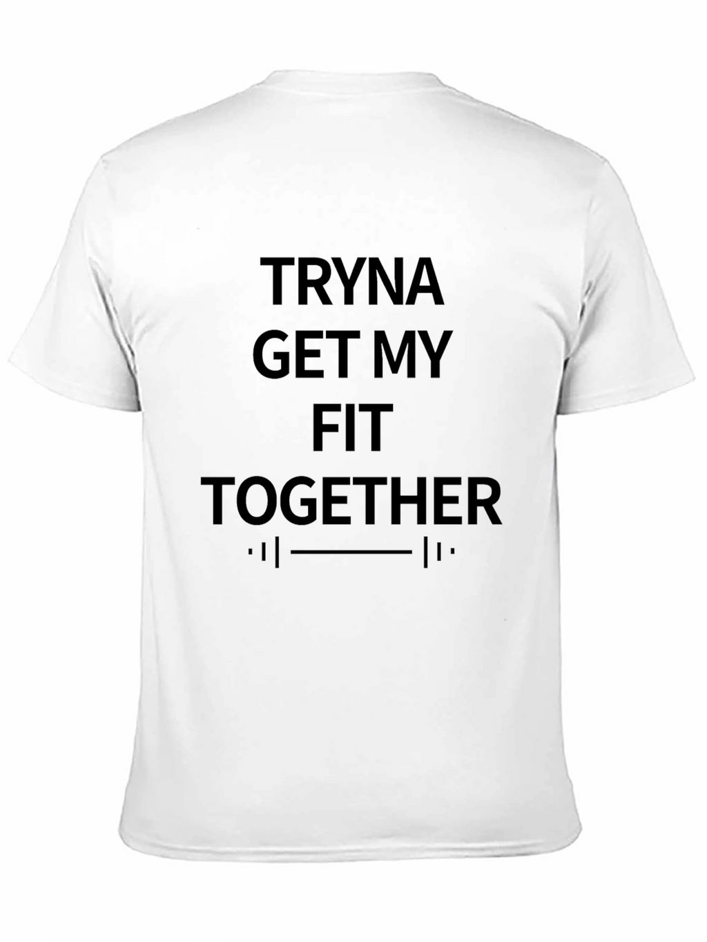 Fit Together Black T-Shirt