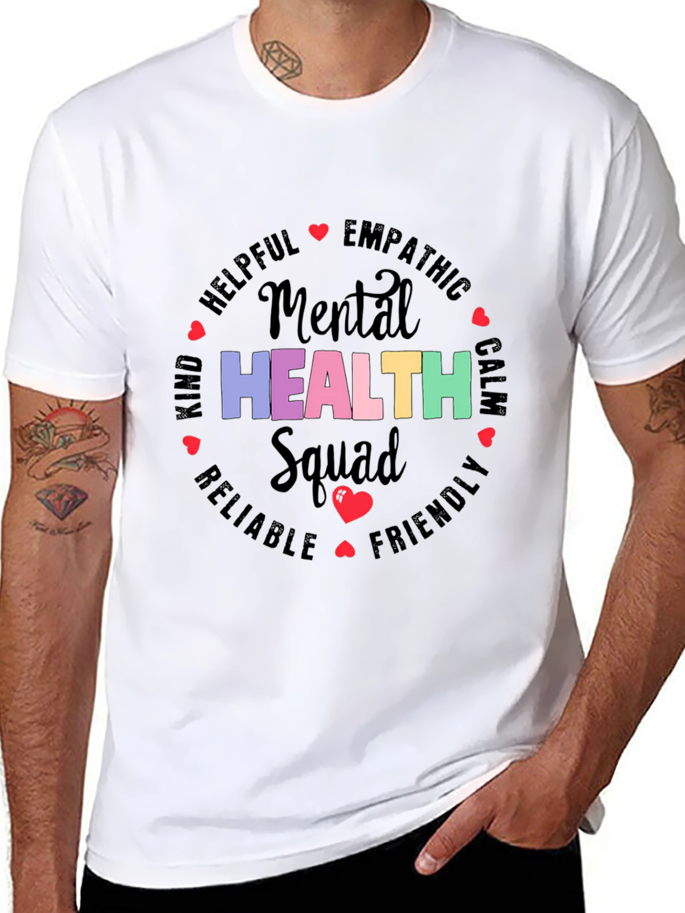 Mental Health Squad Graphic Tee