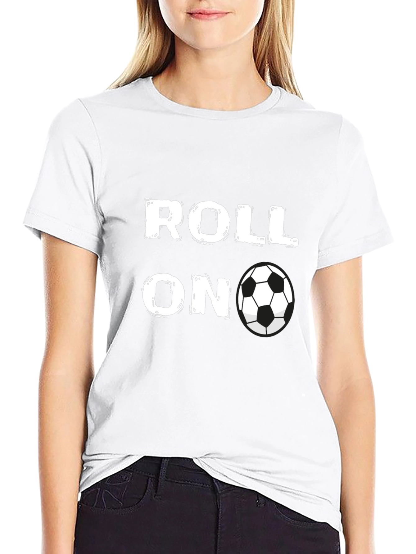 Roll On Soccer Graphic T-Shirt