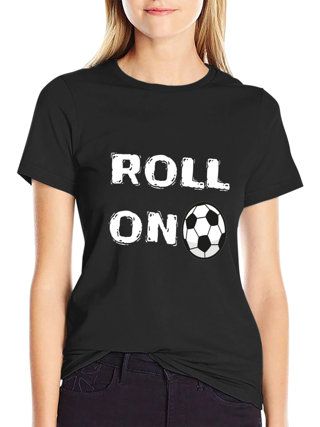Roll On Soccer Graphic T-Shirt