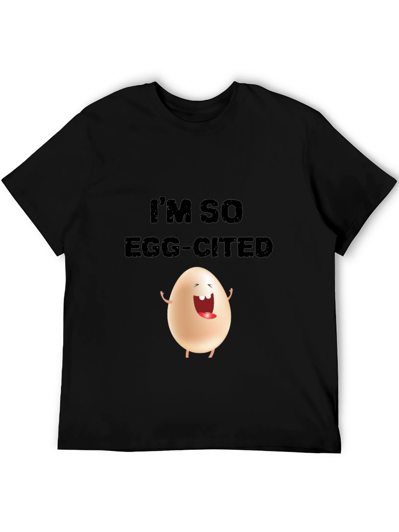 Funny Egg-Cited Graphic Tee