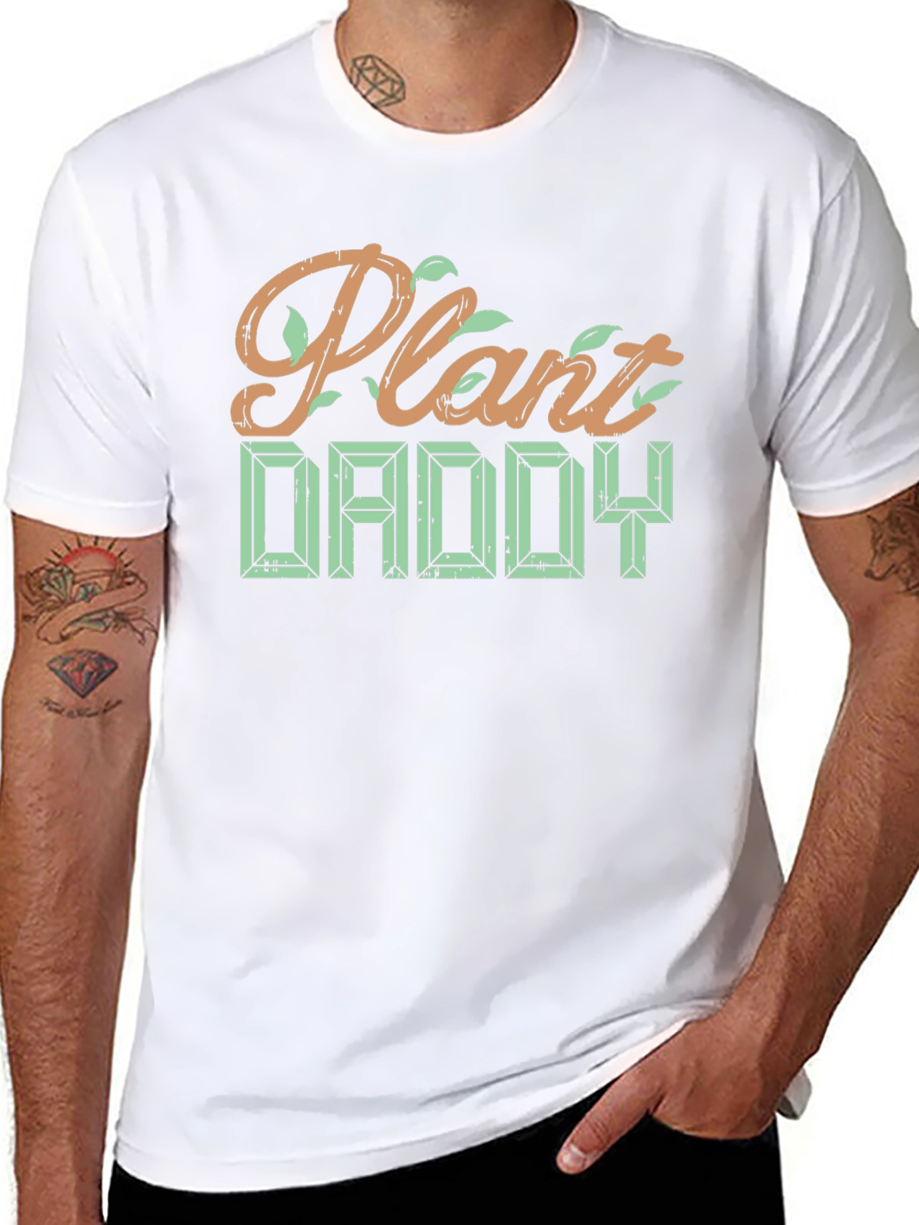 Plant Daddy Graphic Tee - Nature Lovers T-Shirt