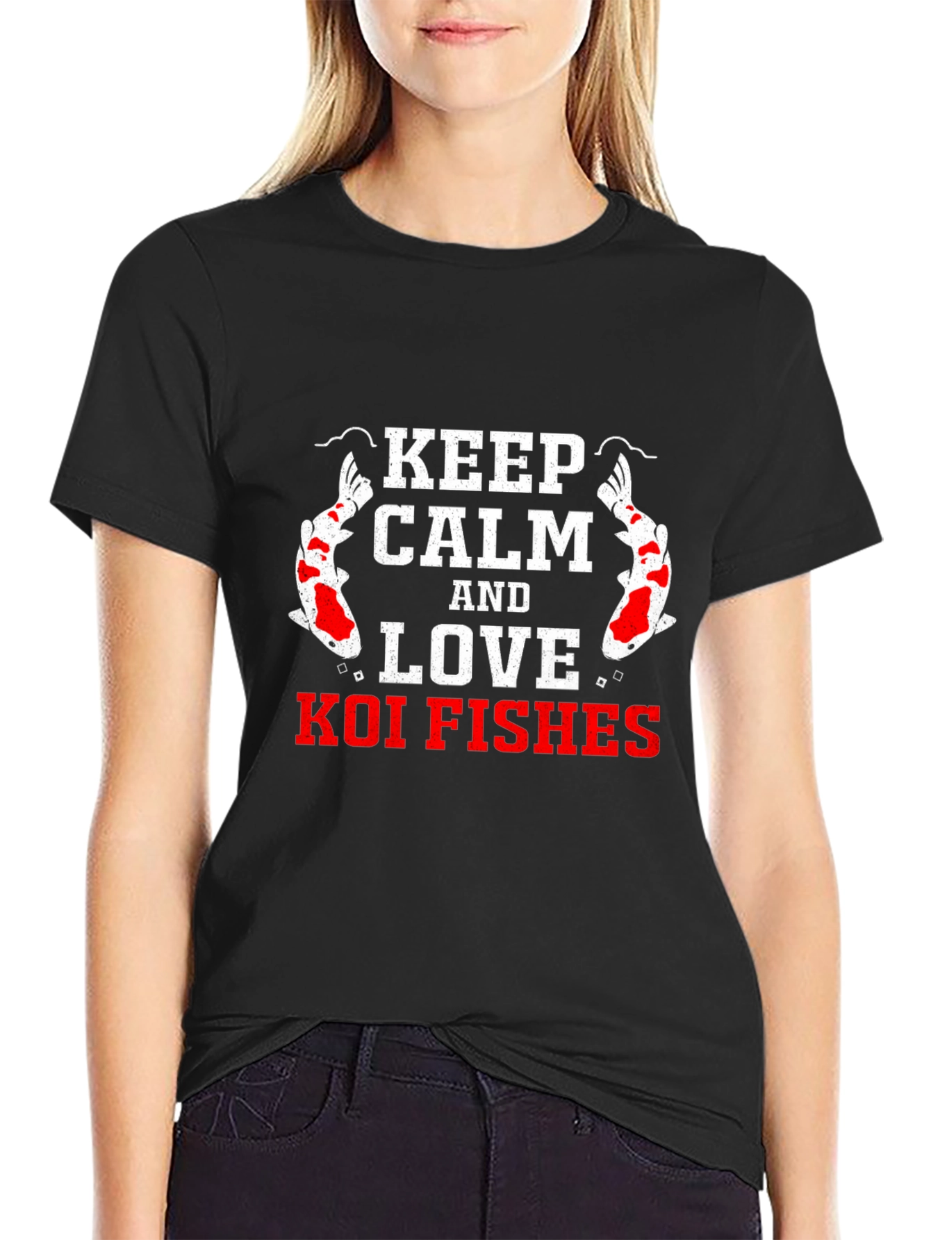 Keep Calm and Love Koi Fishes T-Shirt