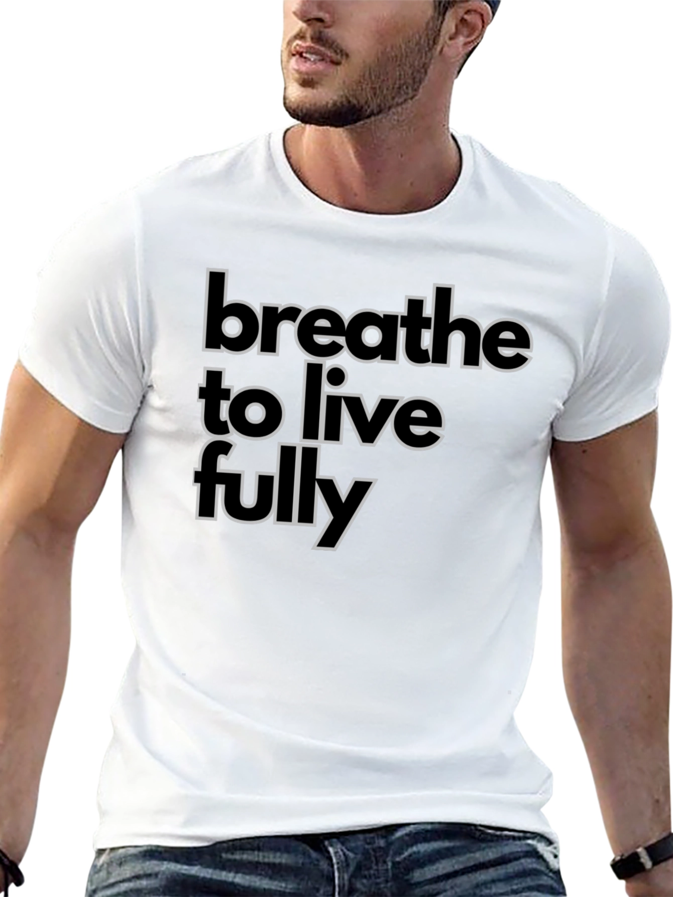 Breathe to Live Fully T-Shirt