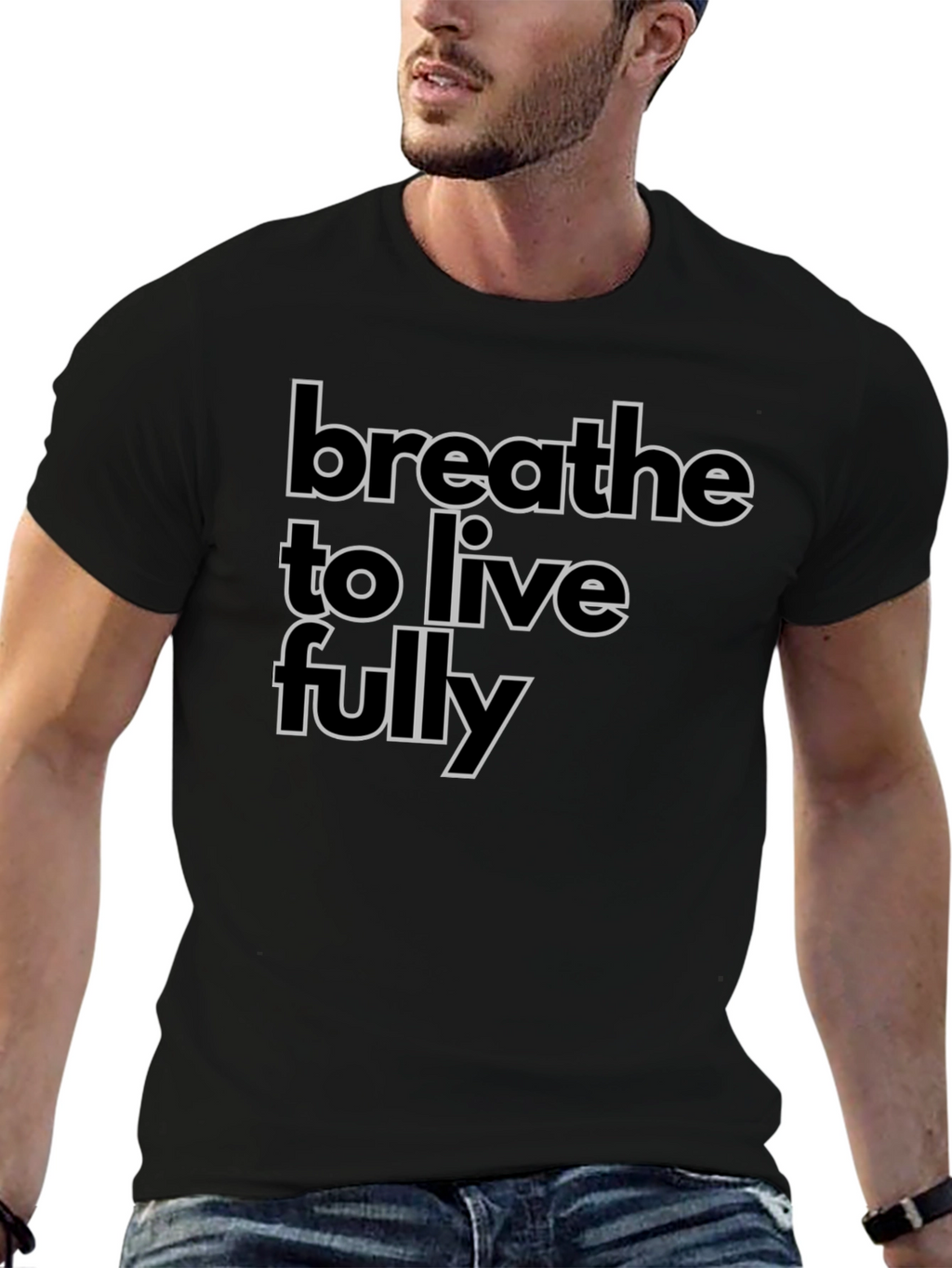 Breathe to Live Fully T-Shirt
