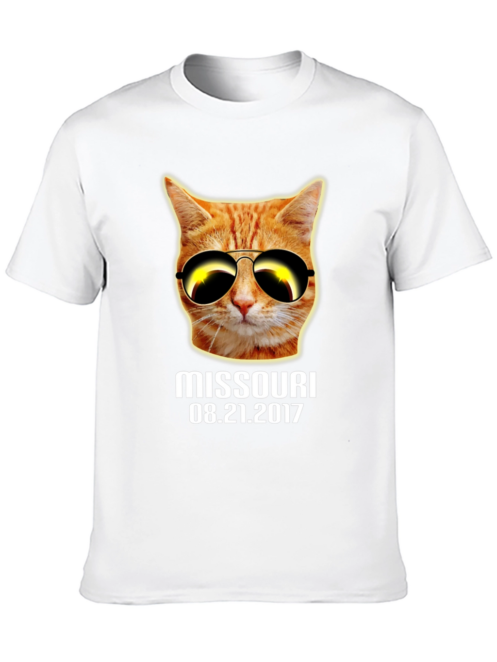 Cool Cat Eclipse Missouri 2017 T-Shirt