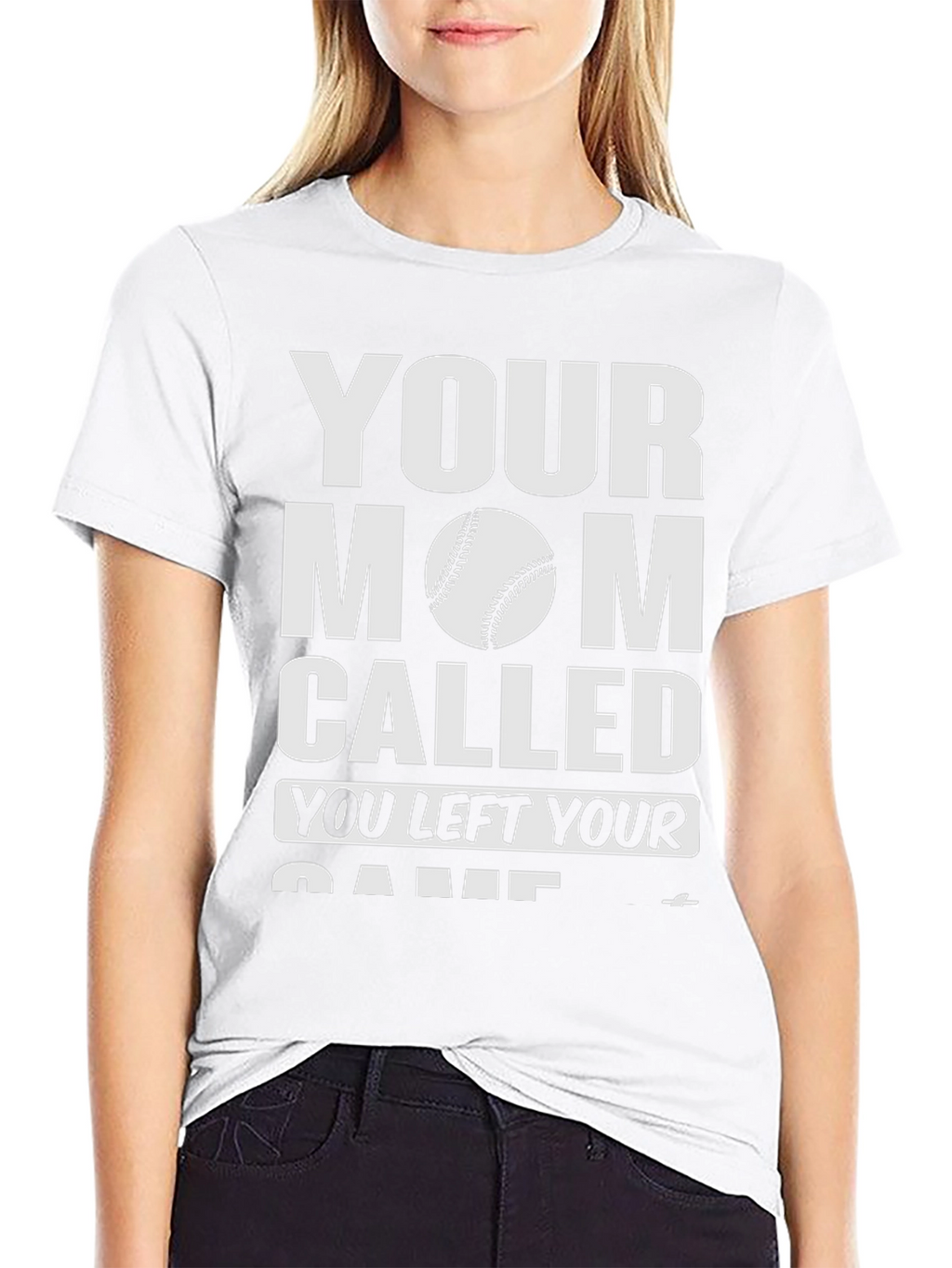 Your Mom Called Baseball T-Shirt