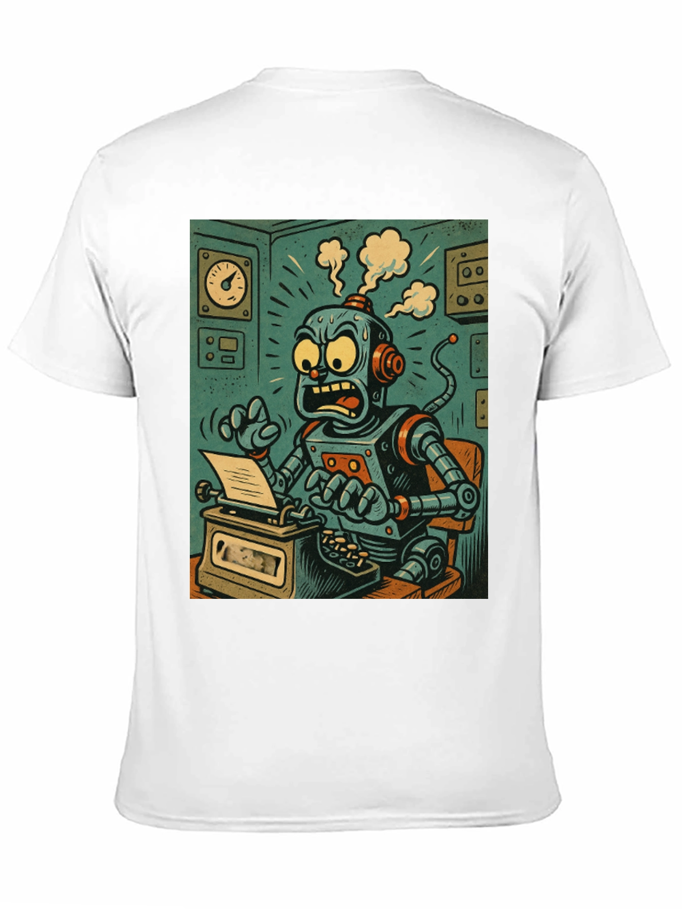 Robot Overload T-Shirt - Sci-Fi Style