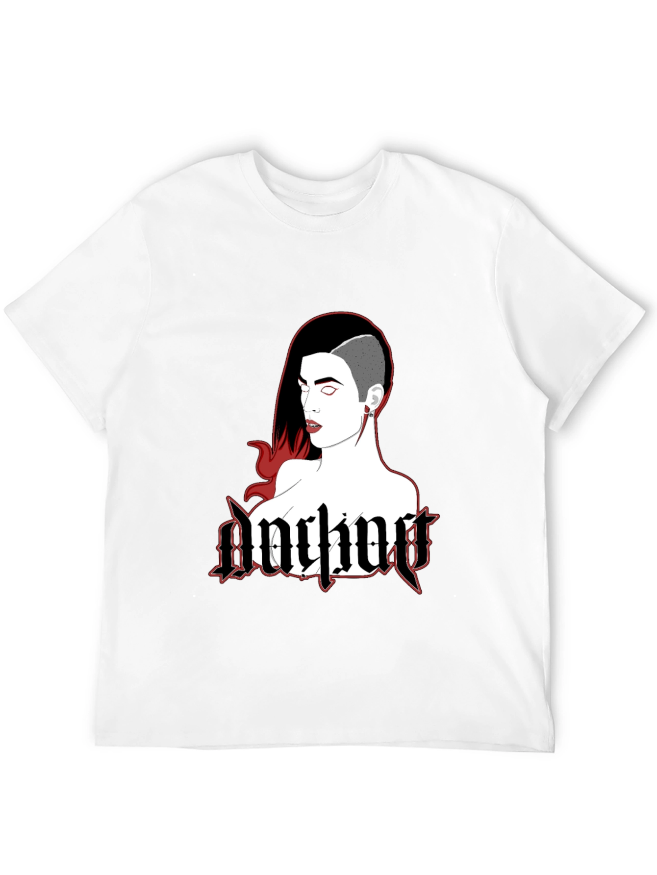 Anchor Woman Graphic T-Shirt