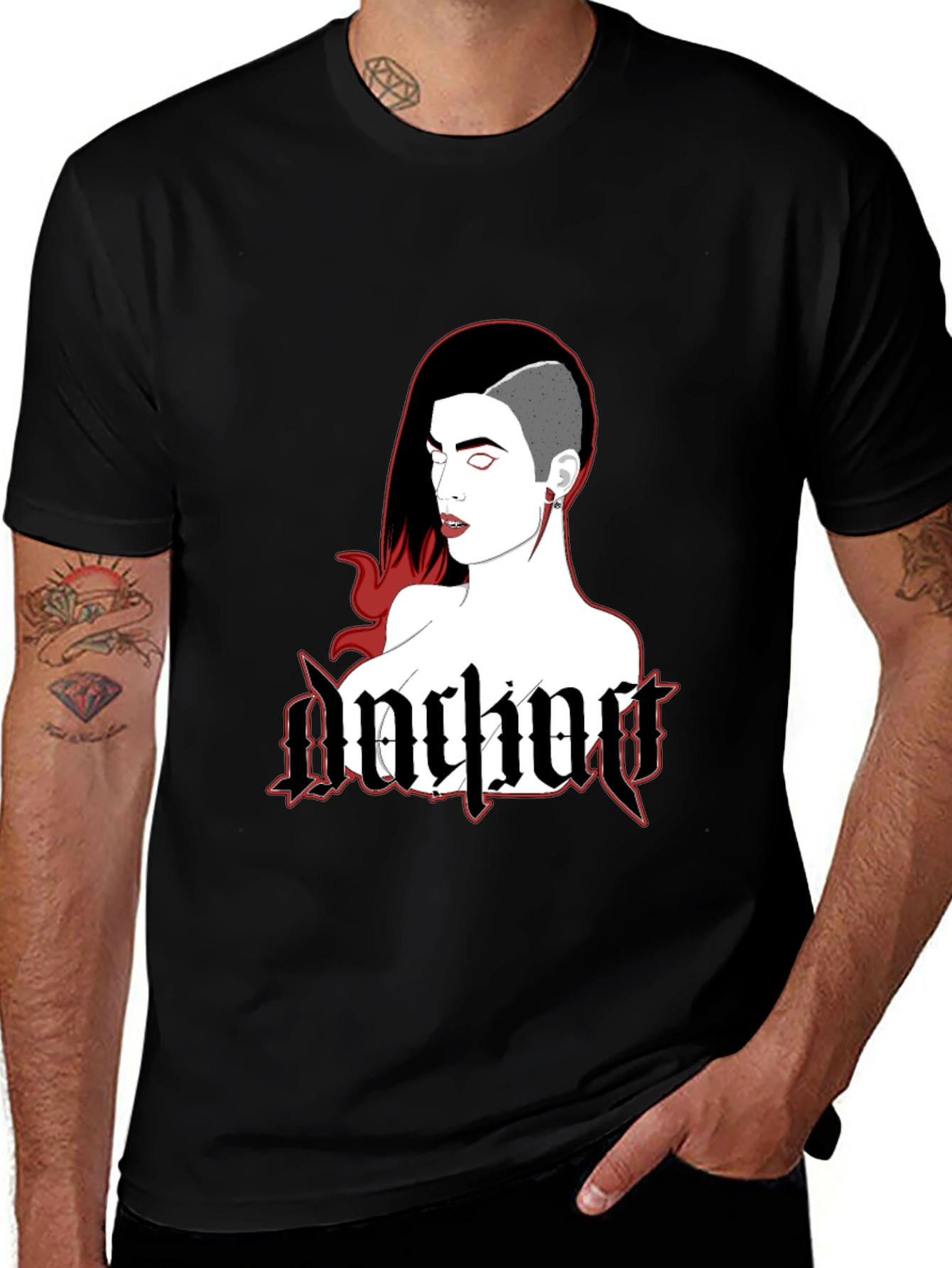 Anchor Woman Graphic T-Shirt