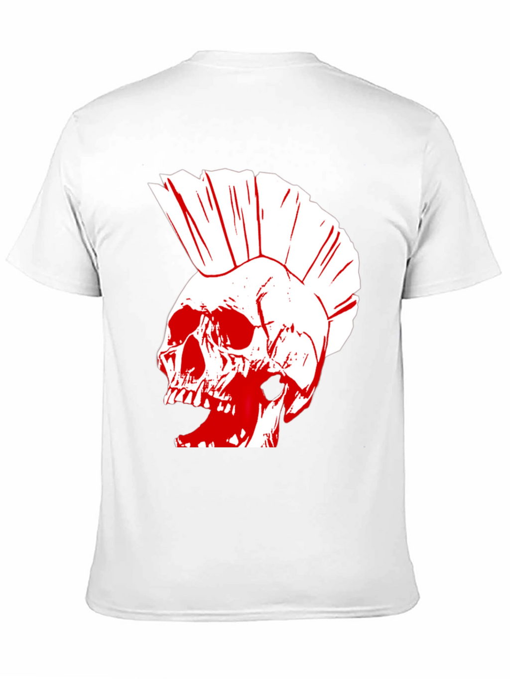 Punk Skull Graphic T-Shirt