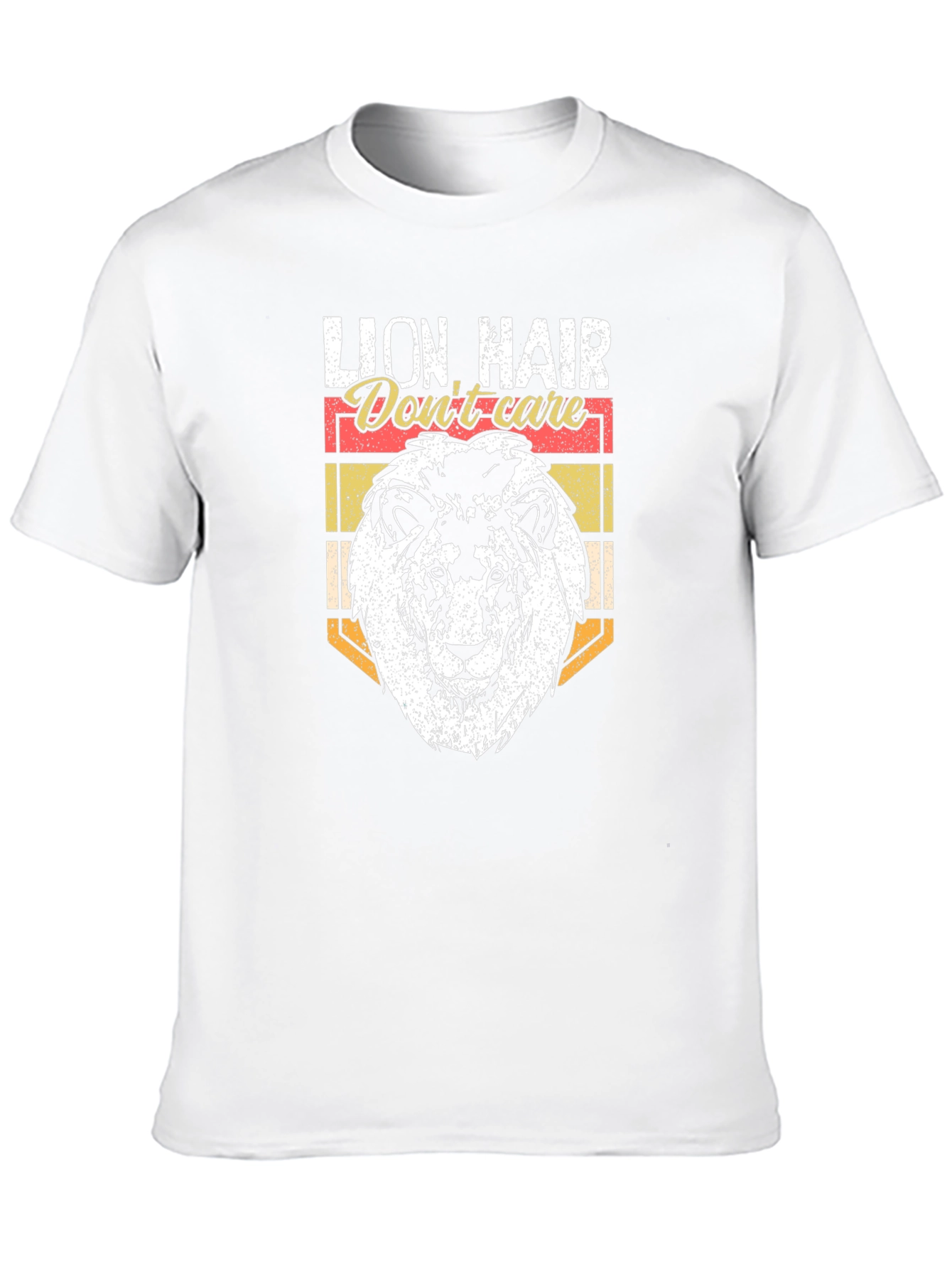 Lion Hair Dont Care Graphic Tee