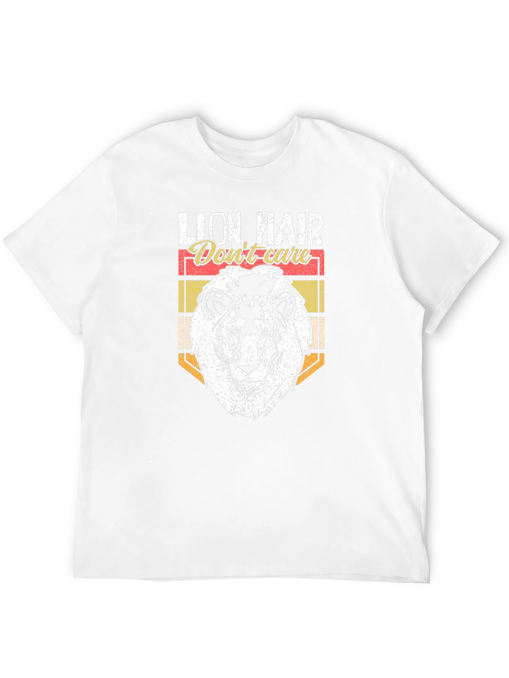 Lion Hair Dont Care Graphic Tee