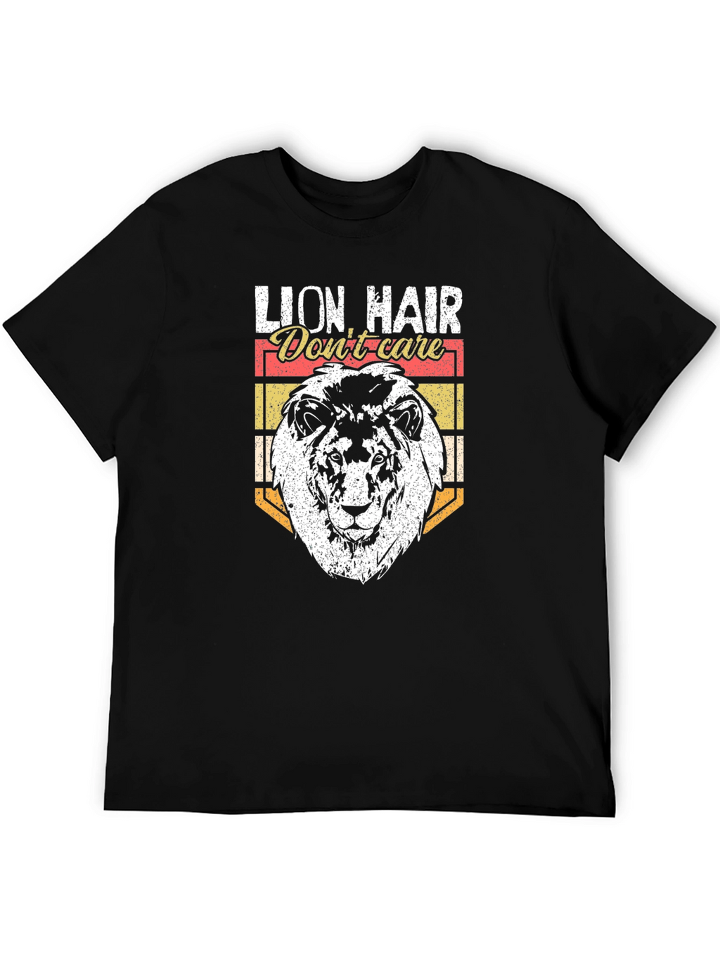 Lion Hair Dont Care Graphic Tee