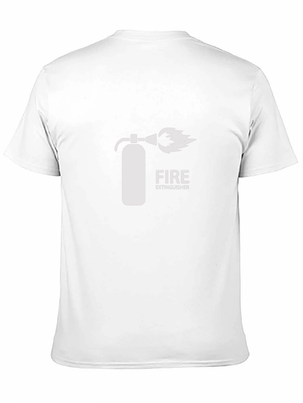 Fire Extinguisher Graphic T-Shirt - Trendy Cotton Tee