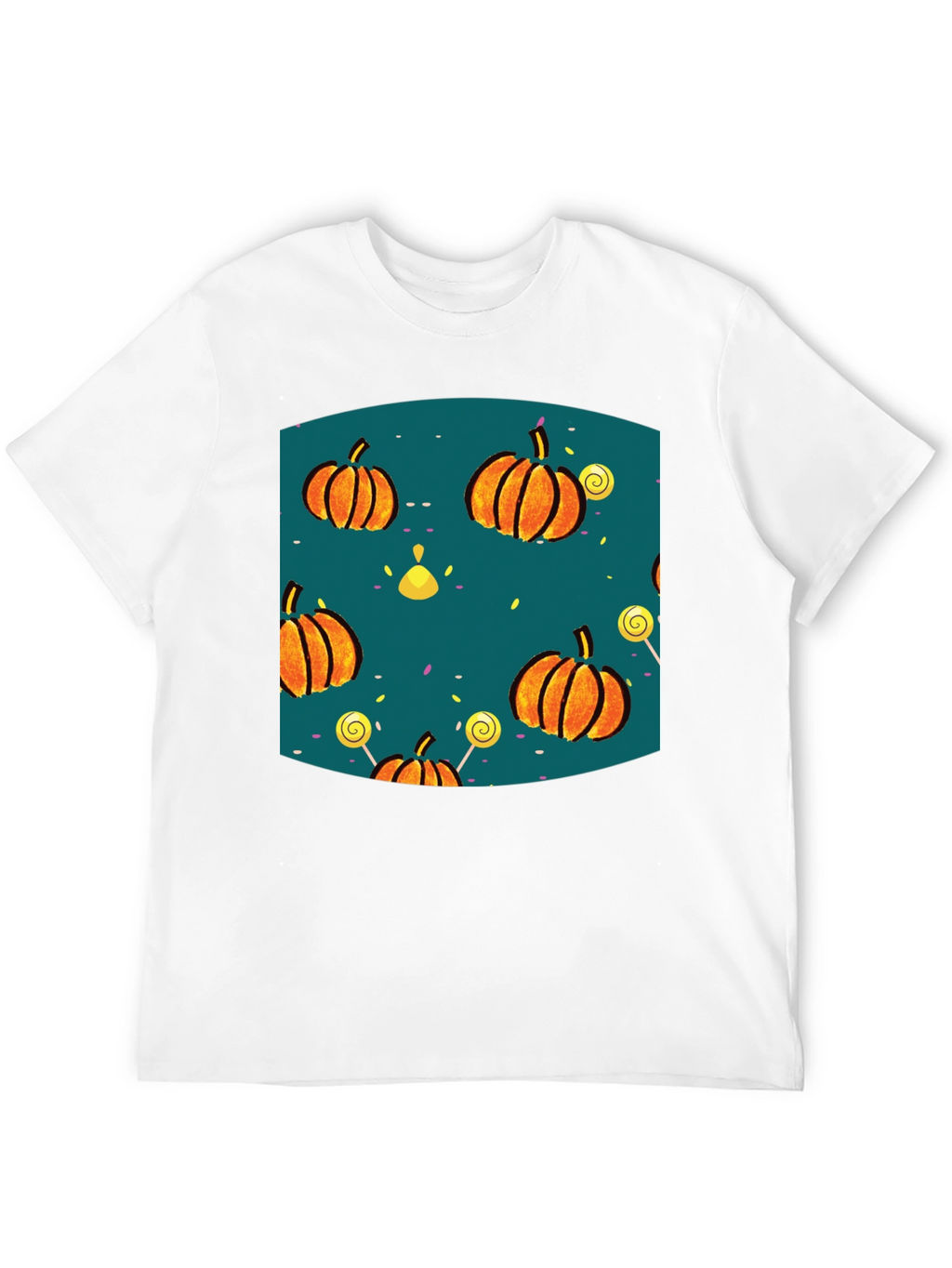 Halloween Pumpkin Lollipop T-Shirt