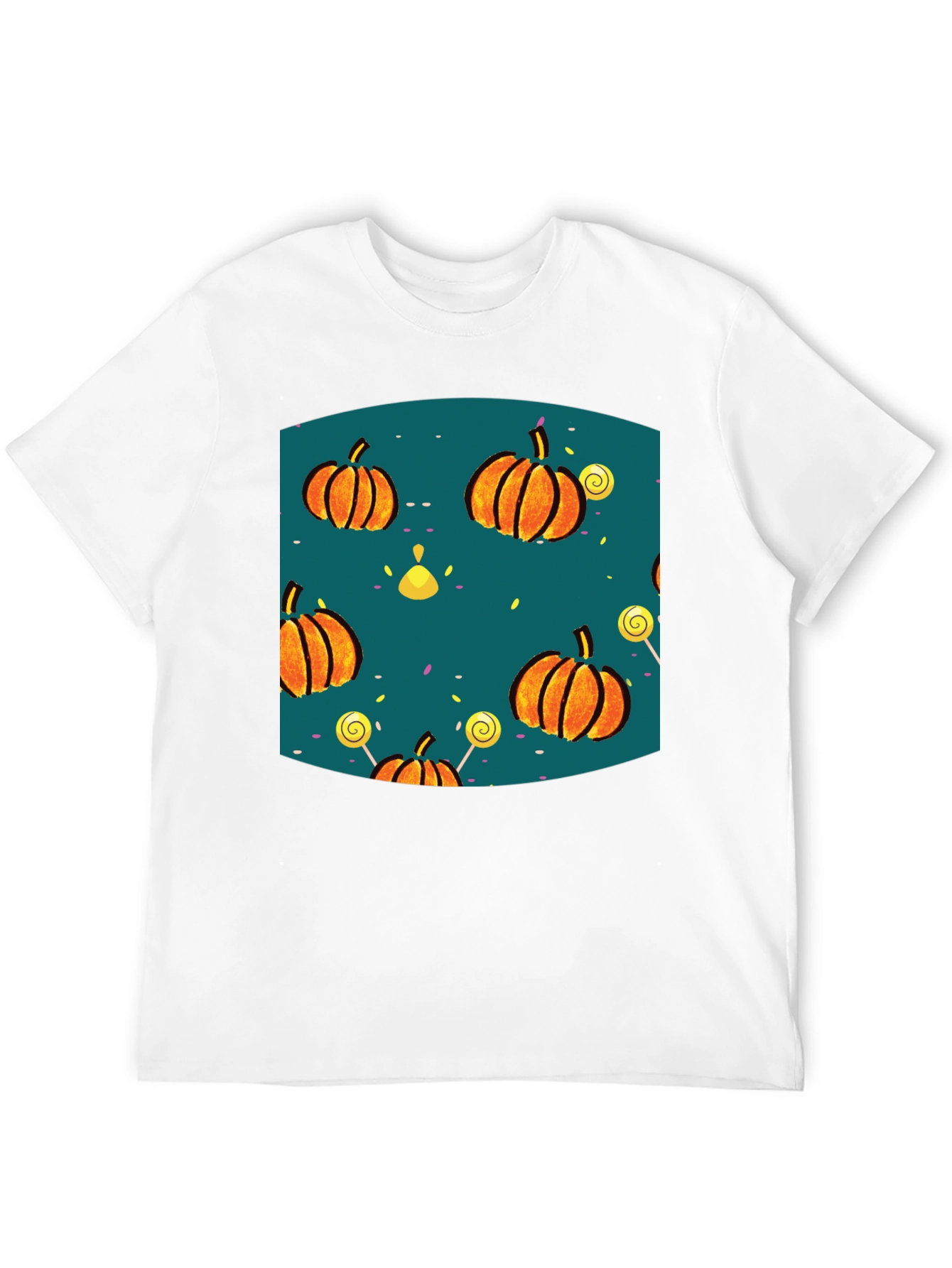 Halloween Pumpkin Lollipop T-Shirt