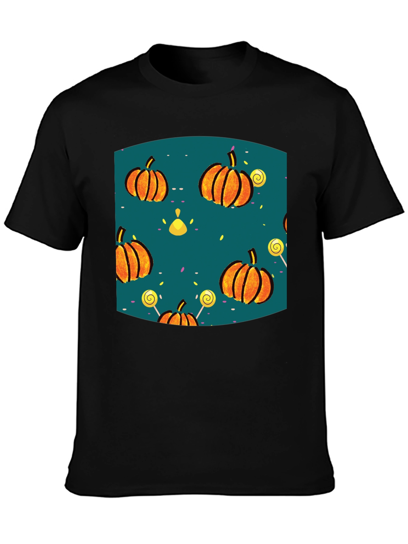 Halloween Pumpkin Lollipop T-Shirt
