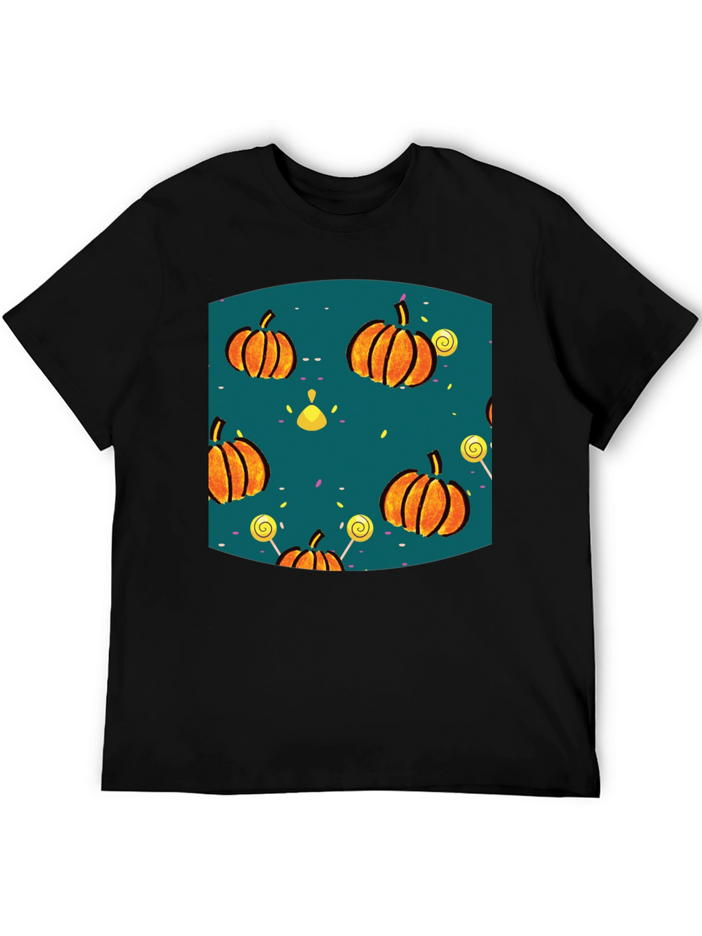 Halloween Pumpkin Lollipop T-Shirt