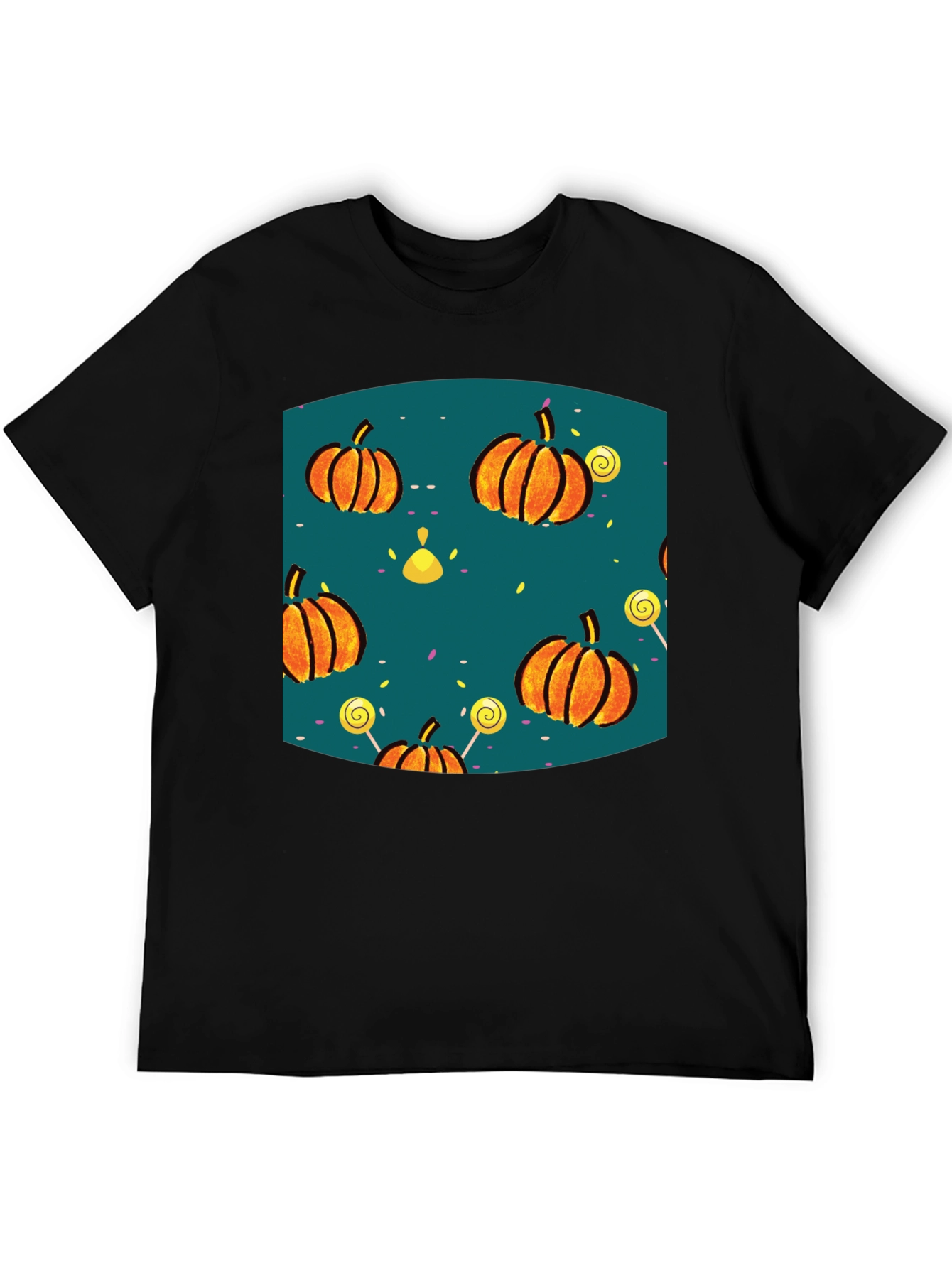 Halloween Pumpkin Lollipop T-Shirt