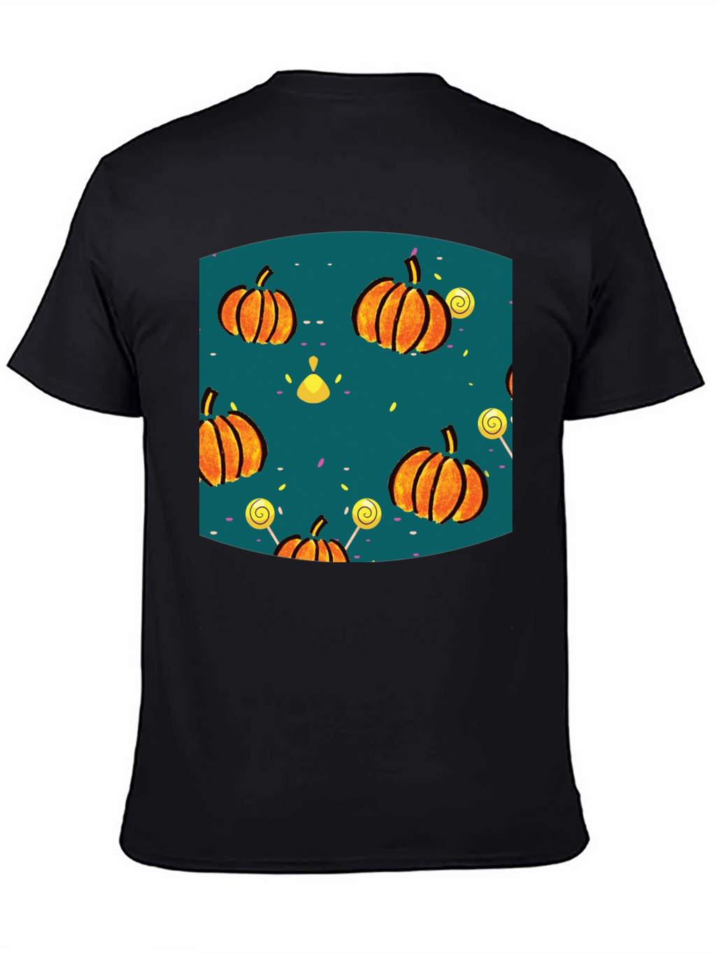 Halloween Pumpkin Lollipop T-Shirt