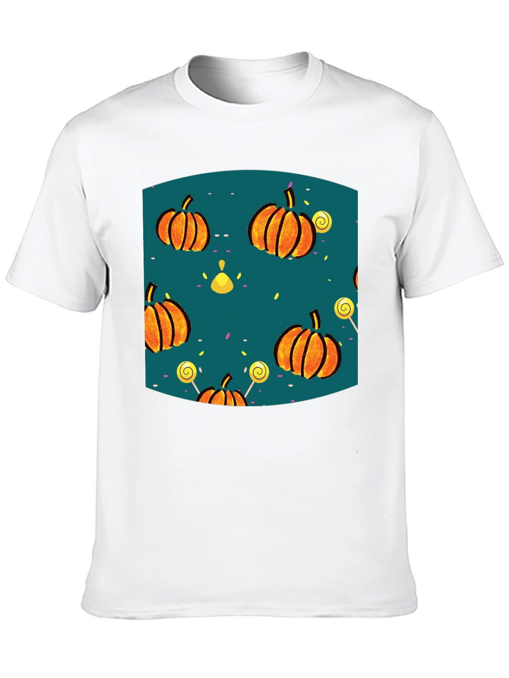 Halloween Pumpkin Lollipop T-Shirt