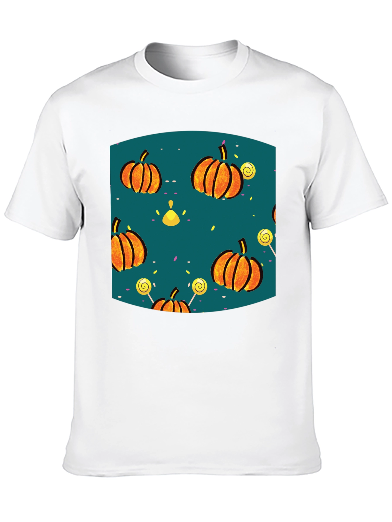 Halloween Pumpkin Lollipop T-Shirt