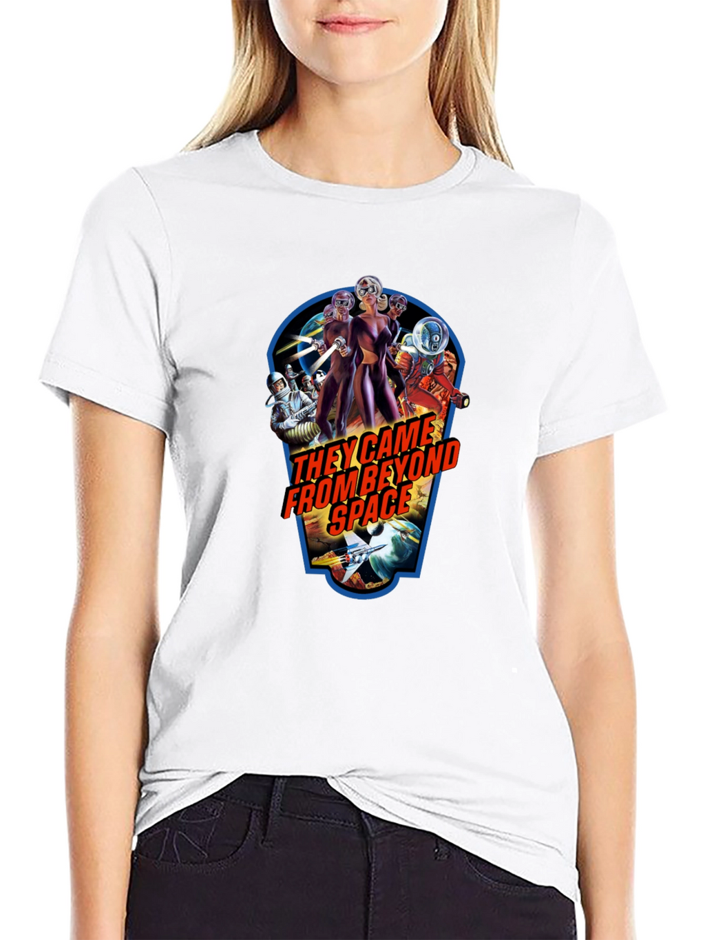 They Came From Beyond Space Graphic T-Shirt