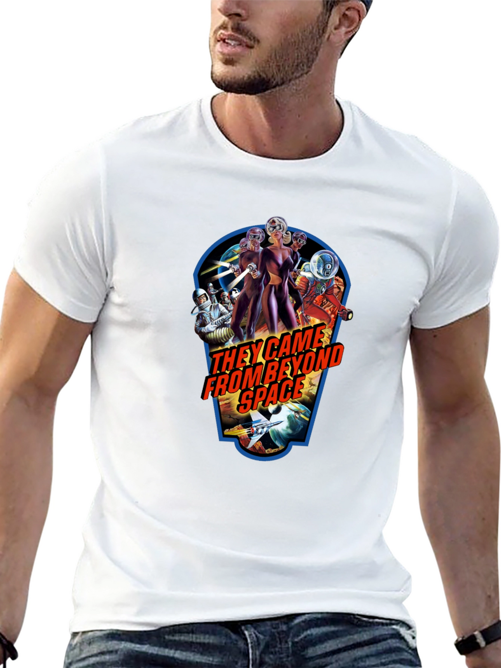 They Came From Beyond Space Graphic T-Shirt