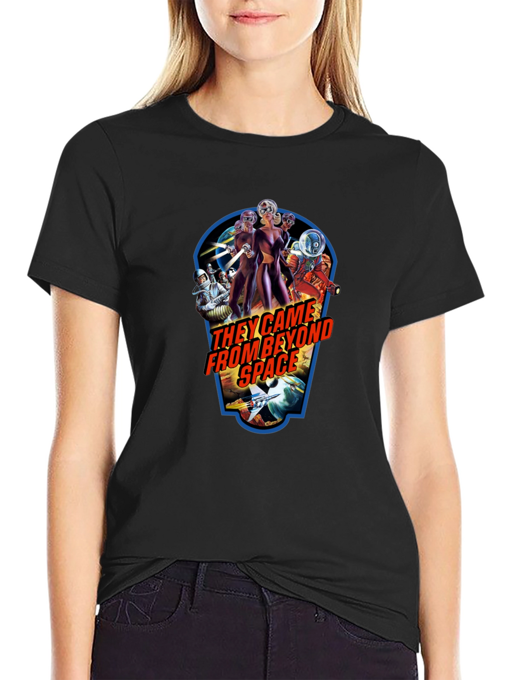 They Came From Beyond Space Graphic T-Shirt