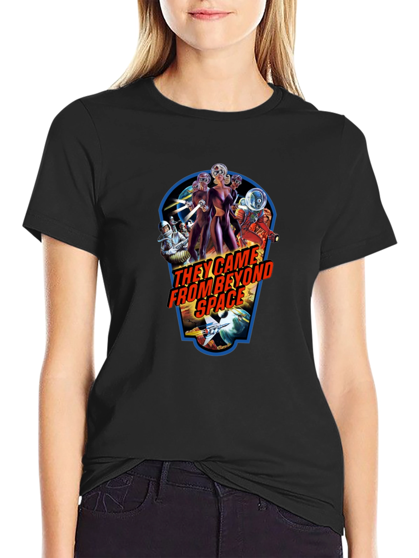 They Came From Beyond Space Graphic T-Shirt