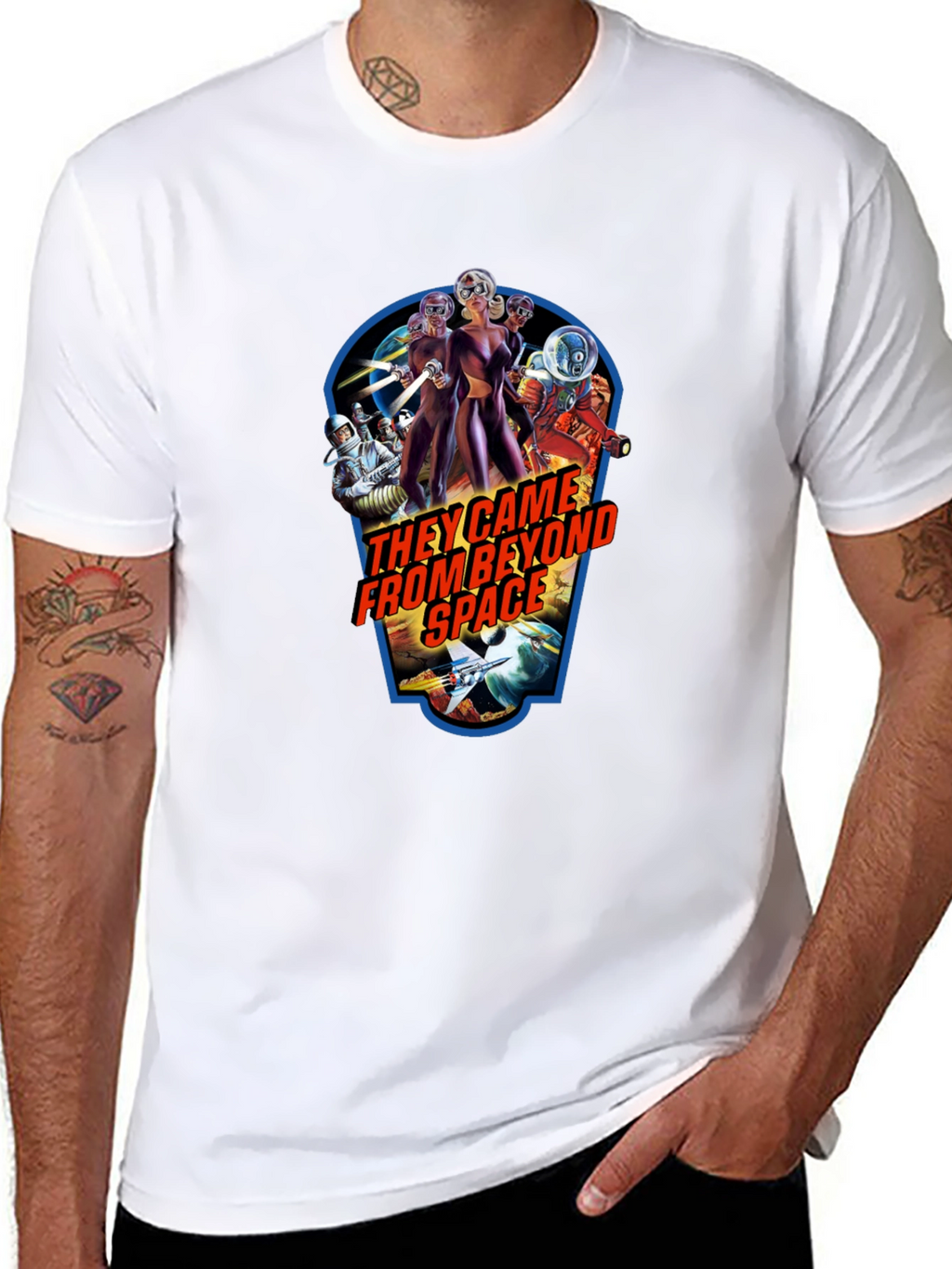 They Came From Beyond Space Graphic T-Shirt