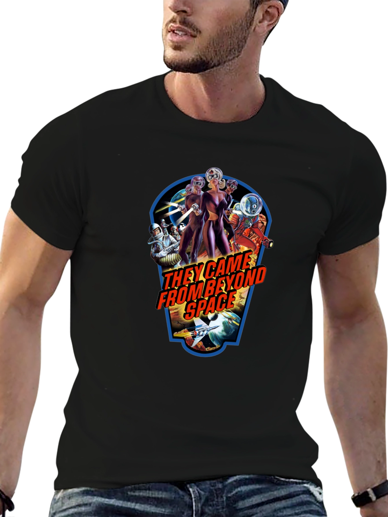 They Came From Beyond Space Graphic T-Shirt