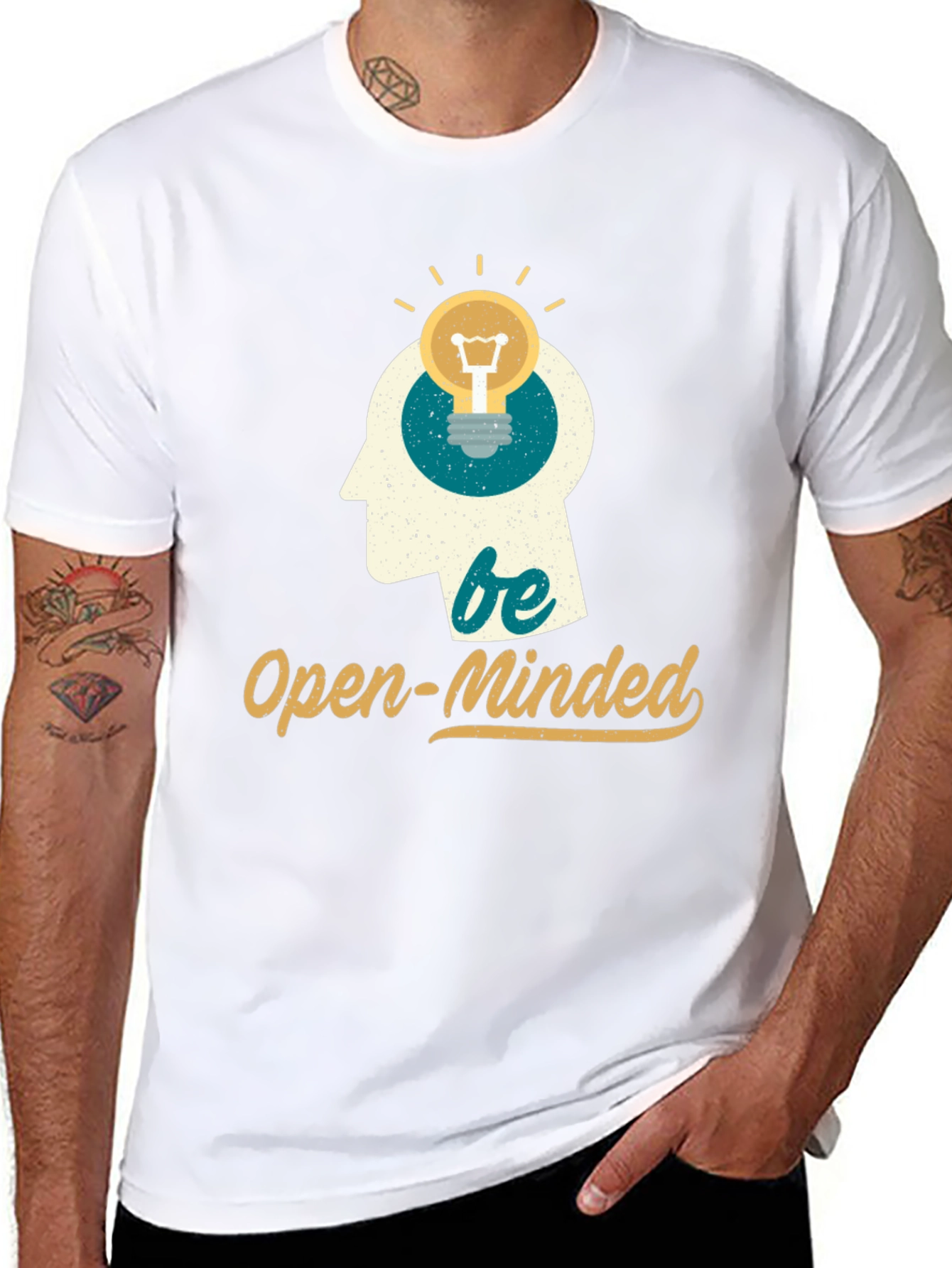 Be Open-Minded Graphic T-Shirt