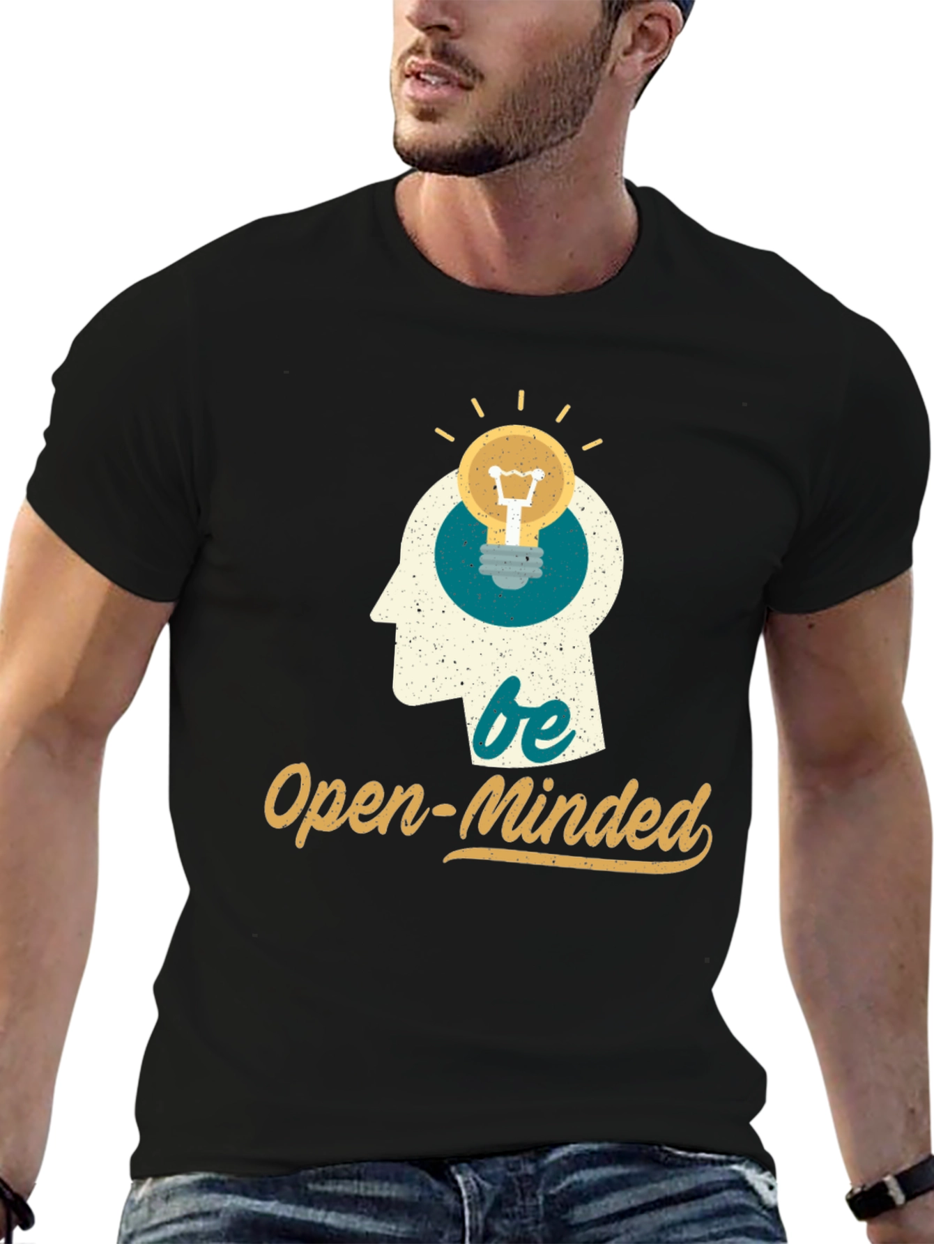 Be Open-Minded Graphic T-Shirt