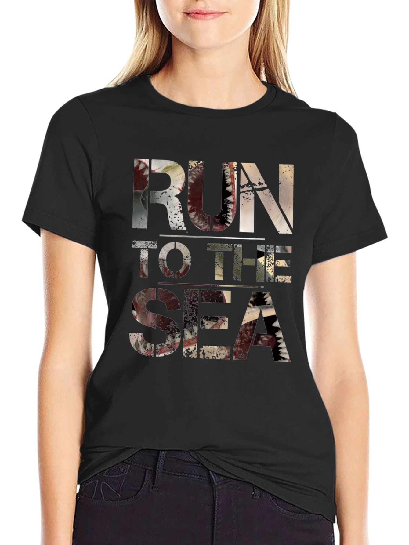 Run To The Sea Graphic Tee