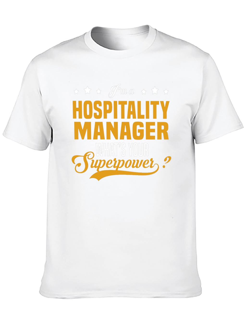 Hospitality Manager Superpower T-Shirt - Job Pride