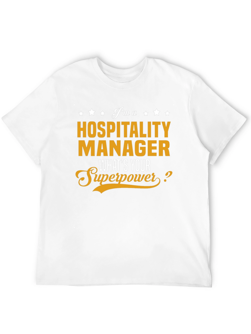 Hospitality Manager Superpower T-Shirt - Job Pride